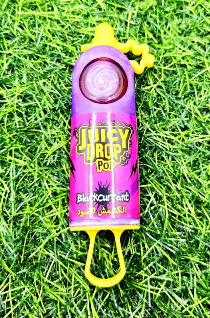 JUICY DROP POP STRAW BLACKCURRANT 26G